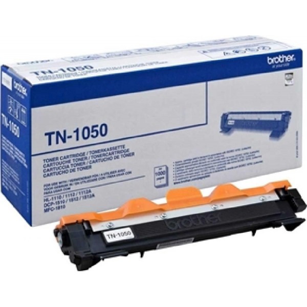 BROTHER TONER BLACK TN-1050, 2000 PAGES (HL1110, HL1112, B HL1118, HL1110E, HL1112E, DCP1510, DCP1511, DCP1512R, DCP1518, MFC1810,  MFC1813, MFC1818).