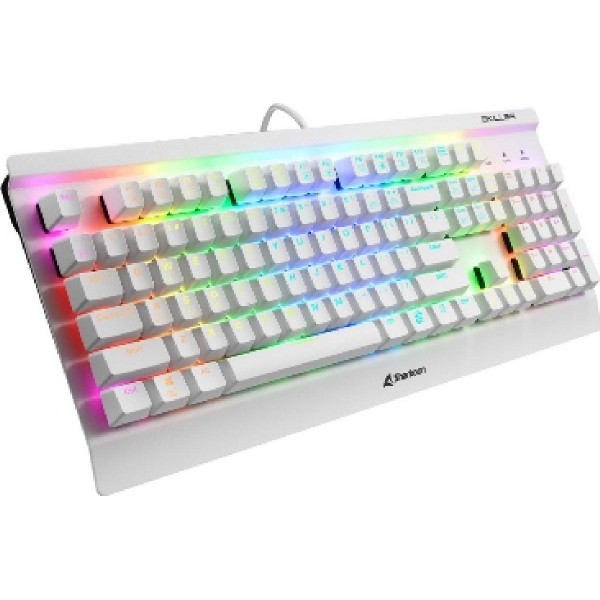 SHARKOON GAMING KEYBOARD SKILLER MECH SGK3 RED, WIRED, USB, WHITE, 2YW.