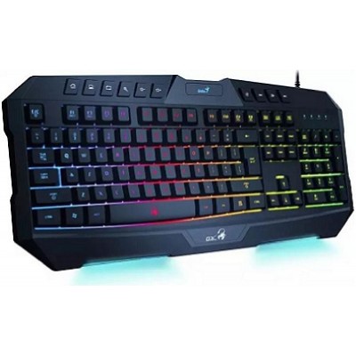 GENIUS KEYBOARD SCORPION K20, WIRED, USB, GAMING, BLACK, 2YW. GENIUS KEYBOARD SCORPION K20, WIRED, USB, GAMING, BLACK, 2YW.