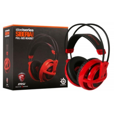 MSI HEADSET STEELSERIES SIBERIA v2 FULL SIZE, 2YW. MSI HEADSET STEELSERIES SIBERIA v2 FULL SIZE, 2YW.