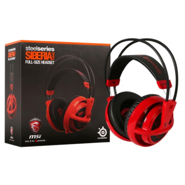 MSI HEADSET STEELSERIES SIBERIA v2 FULL SIZE, 2YW.