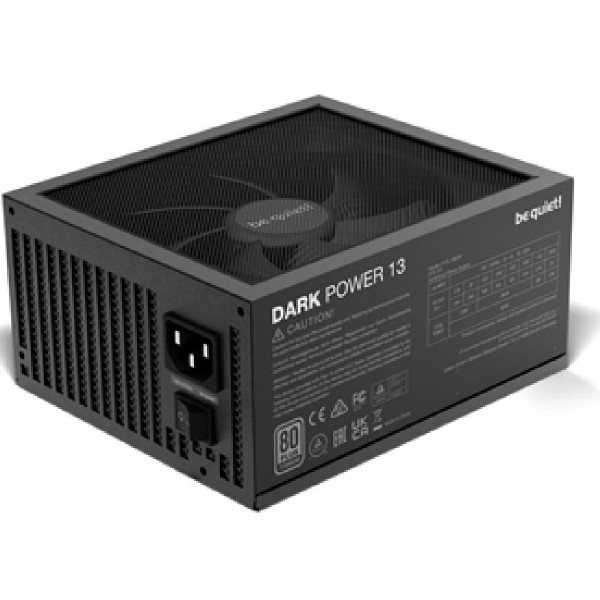 BEQUIET PSU DARK POWER 13 850W BN334, TITANIUM CERTIFIED, MODULAR CABLES, SILENT WINGS 135MM FAN, 10YW.