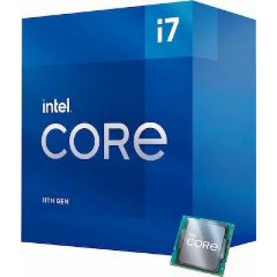 INTEL CPU CORE i7 11700, 8C/16T, 2.50GHz, CACHE 16MB, SOCKET LGA1200 11th GEN, GPU BOX, 3YW. INTEL CPU CORE i7 11700, 8C/16T, 2.50GHz, CACHE 16MB, SOCKET LGA1200 11th GEN, GPU BOX, 3YW.