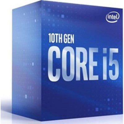 INTEL CPU CORE i5 10400, 6C/12T, 2.90GHz, CACHE 12MB, SOCKET LGA1200 10th GEN, GPU, BOX, 3YW. INTEL CPU CORE i5 10400, 6C/12T, 2.90GHz, CACHE 12MB, SOCKET LGA1200 10th GEN, GPU, BOX, 3YW.