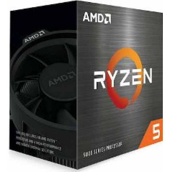 AMD CPU RYZEN 5 5600X, 6C/12T, 3.7-4.6GHz, CACHE 3MB L2+32MB L3, SOCKET AM4, BOX, 3YW.