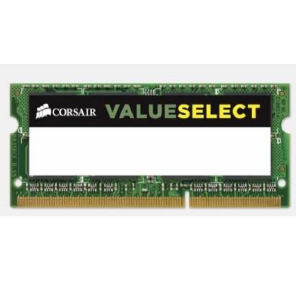 CORSAIR RAM SODIMM 4GB CMSO4GX3M1A1600C11, DDR3, 1600MHz, LTW.