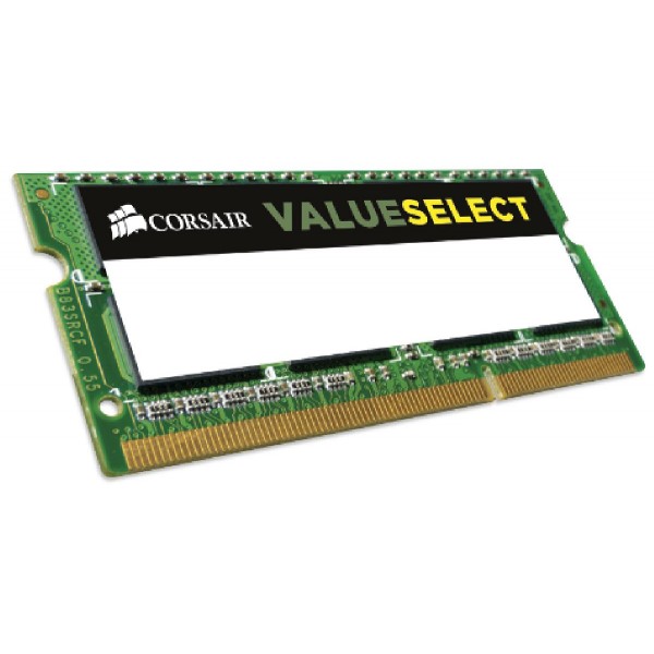 CORSAIR RAM SODIMM 4GB CMSO4GX3M1C1600C11, DDR3L, 1600MHz, LTW.