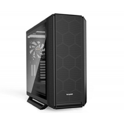 BEQUIET PC CHASSIS SILENT BASE 802 WINDOW BGW39, MIDI TOWER ATX, BLACK, W/O PSU, 2X14CM PURE WINGS 2 FAN, 1X14CM REAR PURE WINGS 2 FAN, 3YW.