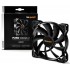 BEQUIET FAN PURE WINGS 2 140MM BL047, 3 PIN, 1000RPM, 61,2CFM/104M3/H, 18,8 dB, Lifespan 80000h, BLACK, 3YW