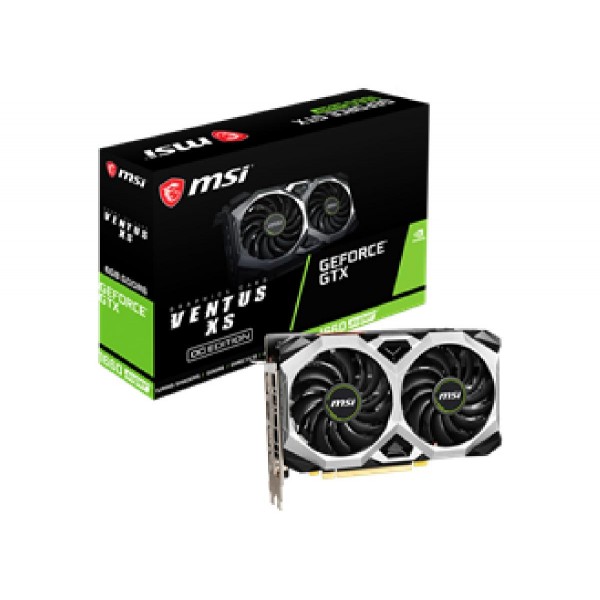 MSI VGA PCI-E NVIDIA GF GTX 1660 SUPER VENTUS XS OC, 6GB/192BIT, GDDR6, HDMI/3x DISPLAY PORT, 2 SLOT FANSINK, 3YW.