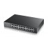 ZYXEL SWITCH GS-1900-24E, 24 PORTS 10/100/1000Mbps, SMART MANAGED, RACKMOUNT, 2YW.
