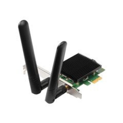 EDIMAX WLAN PCIE ADAPTER EW-7833-AXP, AX3000 WiFi6 DUAL BAND WIRELLESS 802.11AX & Bluetooth 5.0 PCIE Adapter, LOW PROFILE, 2YW. EDIMAX WLAN PCIE ADAPTER EW-7833-AXP, AX3000 WiFi6 DUAL BAND WIRELLESS 802.11AX & Bluetooth 5.0 PCIE Adapter, LOW PROFILE, 2YW.