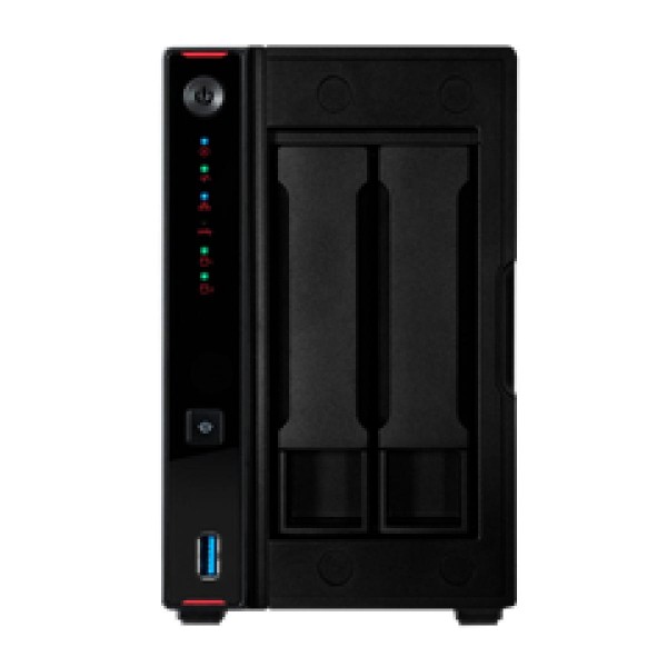 ASUSTOR NAS AS5202T - NIMBUSTOR 2, DT, 2 BAYS HOT SWAP, INTEL CELERON J4005 2.0GHz DC (burst 2.7GHz), 2GB (MAX 8GB), 3xUSB3.2 GEN1, 2,5 GbEx2, HDMI 2.0, WoL, WoW, IR, 3YW.