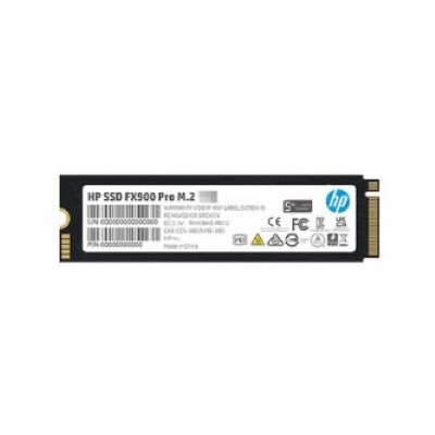 HP SSD M.2 NVME PCI-E 512GB FX900 PRO 4A3T9AA#ABB, M.2 2280, NVMe PCI-E GEN4x4, READ 7000MB/s, WRITE 3800MB/s, IOPS: up to 540K/938K, 5YW. HP SSD M.2 NVME PCI-E 512GB FX900 PRO 4A3T9AA#ABB, M.2 2280, NVMe PCI-E GEN4x4, READ 7000MB/s, WRITE 3800MB/s, IOPS: up to 540K/938K, 5YW.