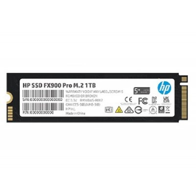 HP SSD M.2 NVME PCI-E 1TB FX900 PRO 4A3U0AA#ABB, M.2 2280, NVMe PCI-E GEN4x4, READ 7400MB/s, WRITE 6400MB/s, IOPS: up to 1014K/1079K, 5YW. HP SSD M.2 NVME PCI-E 1TB FX900 PRO 4A3U0AA#ABB, M.2 2280, NVMe PCI-E GEN4x4, READ 7400MB/s, WRITE 6400MB/s, IOPS: up to 1014K/1079K, 5YW.