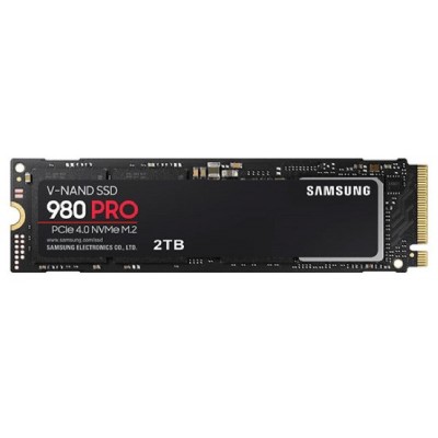 SAMSUNG SSD M.2 NVMe PCI-E 2TB MZ-V8P2T0BW SERIES 980 PRO, M.2 2280, NVMe PCI-E GEN4x4, READ 7000MB/s, WRITE 5100MB/s, 5YW. SAMSUNG SSD M.2 NVMe PCI-E 2TB MZ-V8P2T0BW SERIES 980 PRO, M.2 2280, NVMe PCI-E GEN4x4, READ 7000MB/s, WRITE 5100MB/s, 5YW.