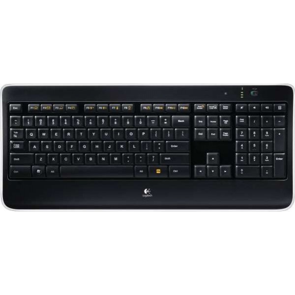 LOGITECH Keyboard Wireless Illuminated K800