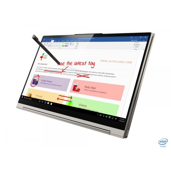 LENOVO Laptop Yoga C940-14IIL Convertible 14'' UHD,IPS/i7-1065G7/16GB/512GB SSD/Integrated Intel Iris Graphics/Win 10/2Y CAR/Iron Grey
