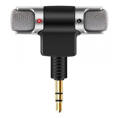 POWERTECH mini μικρόφωνο CAB-J041, stereo, 3.5mm POWERTECH mini μικρόφωνο CAB-J041, stereo, 3.5mm