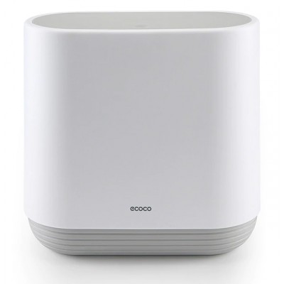 ECOCO κάδος απορριμμάτων E1906, εύκολο άνοιγμα, 10lt, λευκός ECOCO κάδος απορριμμάτων E1906, εύκολο άνοιγμα, 10lt, λευκός