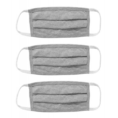 Μάσκα προστασίας βαμβακερή MSK-0007, επαναχρησιμοποιούμενη, γκρι, 3τμχ Μάσκα προστασίας βαμβακερή MSK-0007, επαναχρησιμοποιούμενη, γκρι, 3τμχ