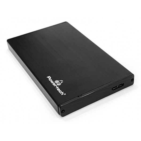 POWERTECH εξωτερική θήκη PT-867 για HDD 2.5", USB 3.0 Micro-B, μαύρη