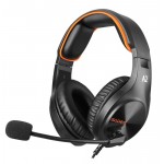 SADES Gaming Headset A2, multiplatform, 3.5mm, μαύρα