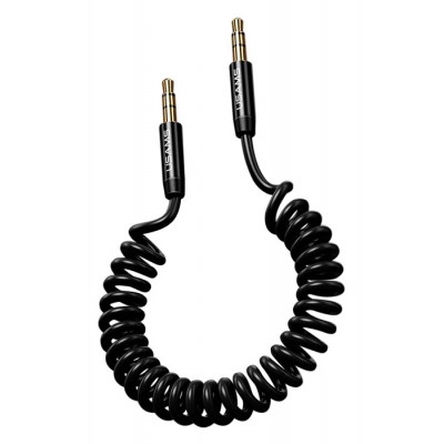 USAMS καλώδιο Jack 3.5mm SJ256, Hi-Fi stereo, 1.2m, μαύρο USAMS καλώδιο Jack 3.5mm SJ256, Hi-Fi stereo, 1.2m, μαύρο