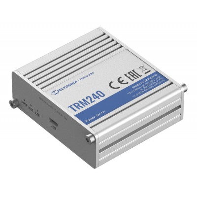 TELTONIKA Industrial cellular modem TRM240, LTE Cat 1, USB TELTONIKA Industrial cellular modem TRM240, LTE Cat 1, USB