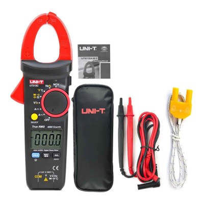 UNI-T πολύμετρο & αμπεροτσιμπίδα UT213C, 400A AC/DC, NCV, True RMS UNI-T πολύμετρο & αμπεροτσιμπίδα UT213C, 400A AC/DC, NCV, True RMS