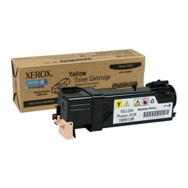 XEROX PHASER 6130 TONER CTG YELLOW