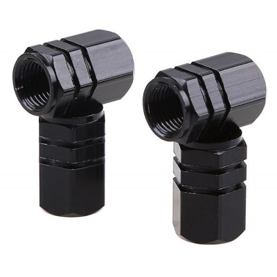 AMIO Καπάκι βαλβίδας τροχού 02237, αλουμινίου, μαύρο, 4τμχ AMIO Καπάκι βαλβίδας τροχού 02237, αλουμινίου, μαύρο, 4τμχ