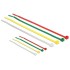 DELOCK Δεματικά καλωδίων, 100x2.5mm - 200x3.6mm, χρωματιστά, 200τμχ