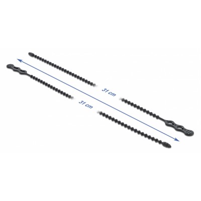 DELOCK Δεματικά καλωδίων 18967, επαναχρησιμοποιούμενα, 310x4.5mm, 10τμχ DELOCK Δεματικά καλωδίων 18967, επαναχρησιμοποιούμενα, 310x4.5mm, 10τμχ