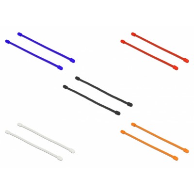 DELOCK Δεματικά καλωδίων 18972, εύκαμπτα, 250x4mm, χρωματιστά, 10τμχ DELOCK Δεματικά καλωδίων 18972, εύκαμπτα, 250x4mm, χρωματιστά, 10τμχ