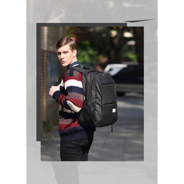ARCTIC HUNTER τσάντα πλάτης 20005-BK, laptop, αδιάβροχη, μαύρη