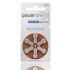 POWER ONE μπαταρίες ακουστικών βαρηκοΐας P312, mercury free, 1.45V, 6τμχ