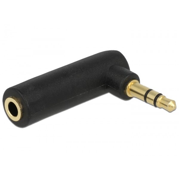 DELOCK Αντάπτορας από Audio 3.5mm σε 3pin, γωνιακός