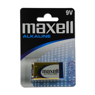 MAXELL μπαταρία 9V ALCALINE MAXELL μπαταρία 9V ALCALINE