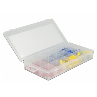 DELOCK Σετ ακροδεκτών καλωδίων 86513 με μόνωση, σε κασετίνα, 170τμχ DELOCK Σετ ακροδεκτών καλωδίων 86513 με μόνωση, σε κασετίνα, 170τμχ