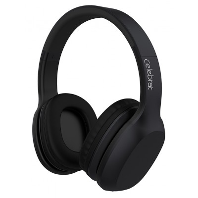 CELEBRAT Bluetooth headphones A18-BK, wireless & wired, μαύρο CELEBRAT Bluetooth headphones A18-BK, wireless & wired, μαύρο