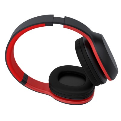 CELEBRAT Bluetooth headphones A18-BKRD, wireless & wired, μαύρο-κόκκινο CELEBRAT Bluetooth headphones A18-BKRD, wireless & wired, μαύρο-κόκκινο