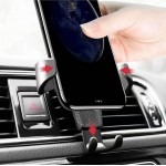 Βάση αεραγωγού αυτοκινήτου Gravity ACC-223 για smartphone έως 6", μαύρη Βάση αεραγωγού αυτοκινήτου Gravity ACC-223 για smartphone έως 6", μαύρη