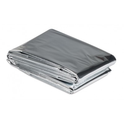 Θερμική κουβέρτα εκτάκτου ανάγκης AG404, 130 x 210cm, ασημί Θερμική κουβέρτα εκτάκτου ανάγκης AG404, 130 x 210cm, ασημί