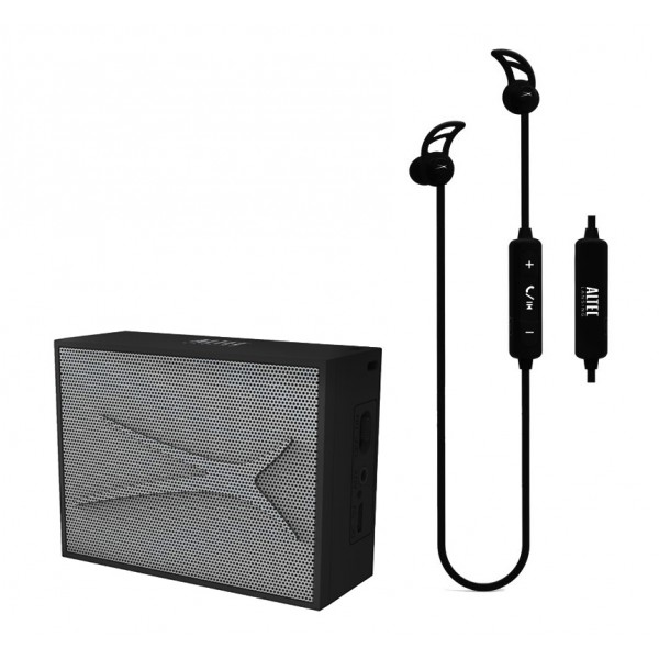ALTEC LANSING Earphone και speaker, bluetooth 4.1, 10m, 2W RMS, μαύρο