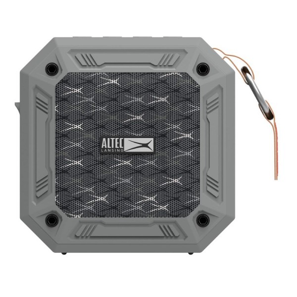 ALTEC LANSING φορητό ηχείο Wild, αδιάβροχο IP67/αντικραδασμικό, BT, γκρι