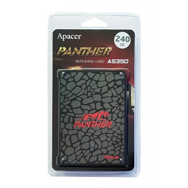 APACER SSD AS350, 240GB, 2.5" SATA III, 450-350MB/s, 7mm, TLC