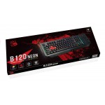 BLOODY ενσύρματο gaming πληκτρολόγιο BLD-B120N, RGB Backlit, μαύρο