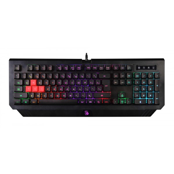 BLOODY ενσύρματο gaming πληκτρολόγιο BLD-B120N, RGB Backlit, μαύρο