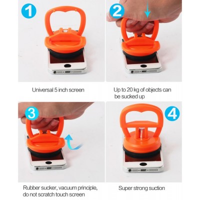 BEST Βεντούζα για συγκράτηση οθόνης BST-005-CUP, 55mm, πορτοκαλί BEST Βεντούζα για συγκράτηση οθόνης BST-005-CUP, 55mm, πορτοκαλί